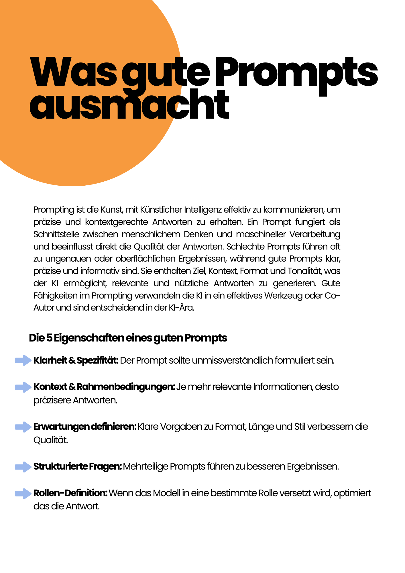 AI Workbook - Werde zum Prompt-Engineer