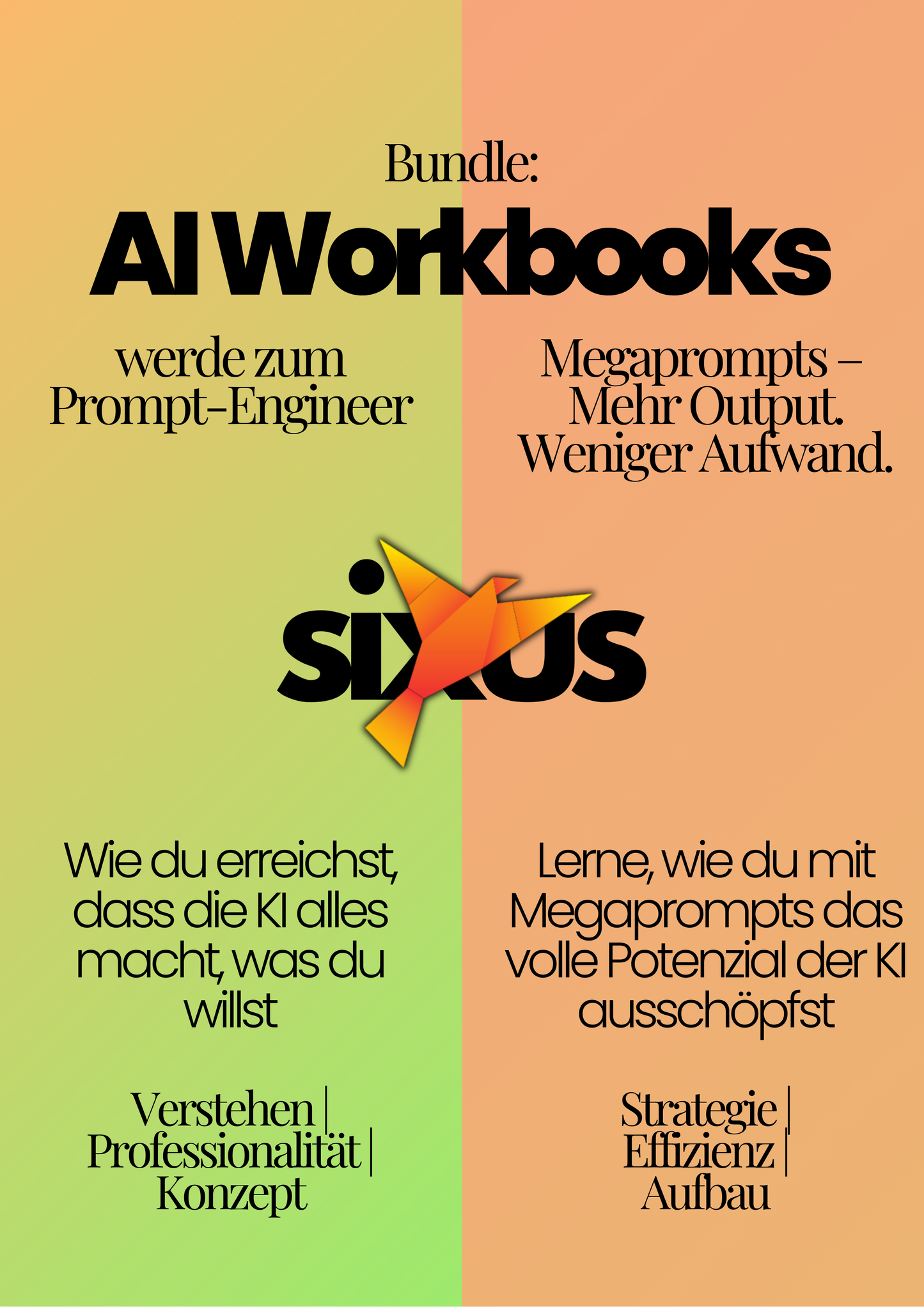 Bundle: AI Workbooks - Megaprompts & Prompt-Engineer